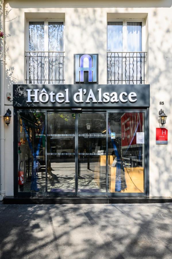 Hotel D'Alsace Paříž Exteriér fotografie